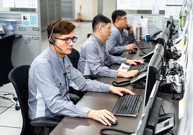 24 Hour Emergency Service <br> Dedicated Personnel for Alarm and Processing