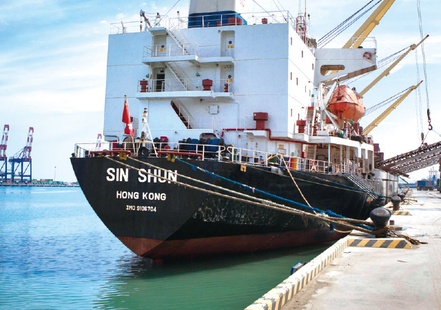 Sea-Land Logistics Support for Flexible Delivery