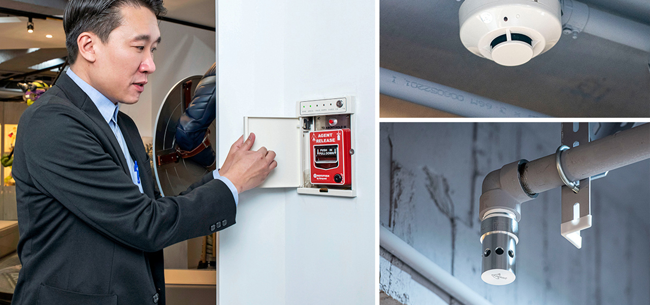 Gaseous Fire Suppression for Server Farms